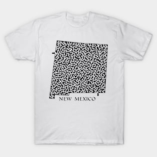 State of New Mexico Maze T-Shirt